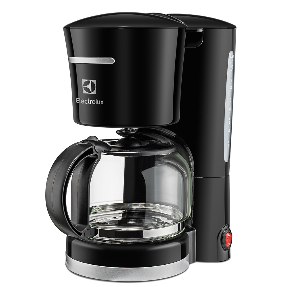 Cafeteira Elétrica Electrolux Easyline Jarra de Vidro 25 Xícaras Preto
