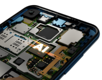 Armazenamento de 128GB e 4GB de RAM motorola one action